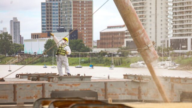 Puertos santafesinos en alza: en el primer semestre se movieron 110.000 toneladas y 10.000 contenedores más que en 2024