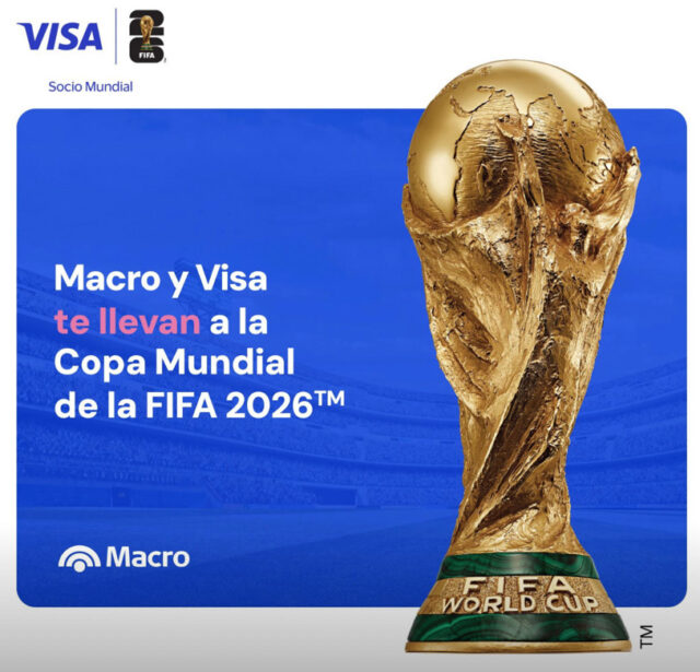 Banco Macro y visa te llevan a la Copa Mundial de la FIFA 2026™