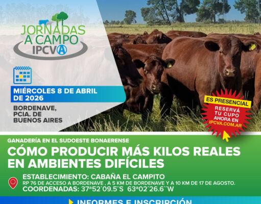 8 de abril: Jornada a Campo del IPCVA en Bordenave, Provincia de Buenos Aires 8 de abril: Jornada a Campo del IPCVA en Bordenave, Provincia de Buenos Aires