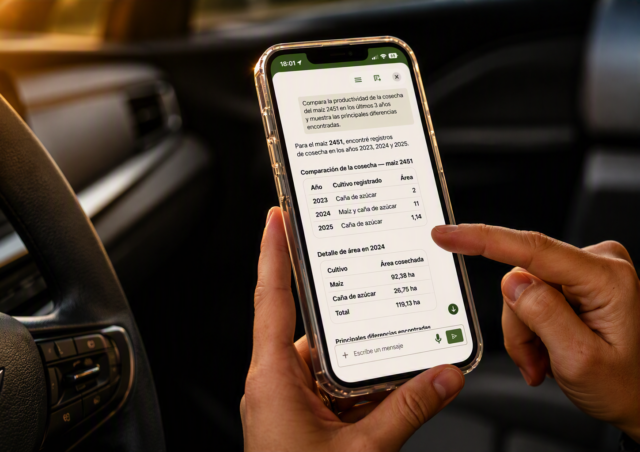 JD - IA John Deere presenta JD™ inteligencia artificial que ayuda a los productores en la gestión de sus datos